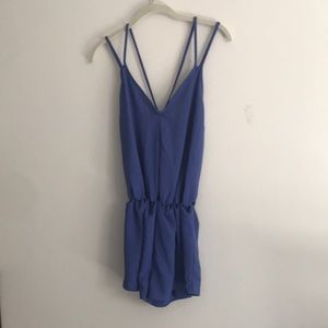 Blue romper